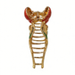 Beau - Lychee Shape Vintage Alloy Hair Clip