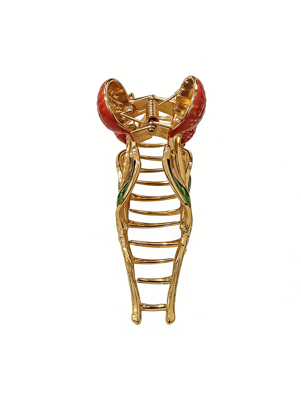 Beau - Lychee Shape Vintage Alloy Hair Clip