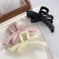Beau - Glossy Butterfly Bow PC Plastic Claw Clip