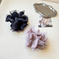 Gifty - Sheer Mesh Scrunchie Elegant Ruffle Hair Tie
