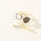 Beau - Crisscross Tulip Shaped Hair Claw Clip