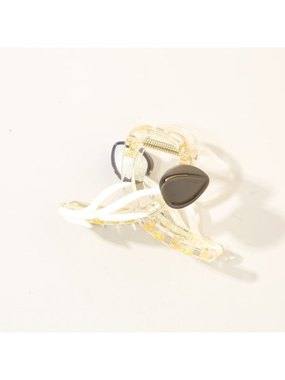Beau - Crisscross Tulip Shaped Hair Claw Clip