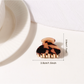 Beau - Mini Textured PVC Vintage Style Claw Clip
