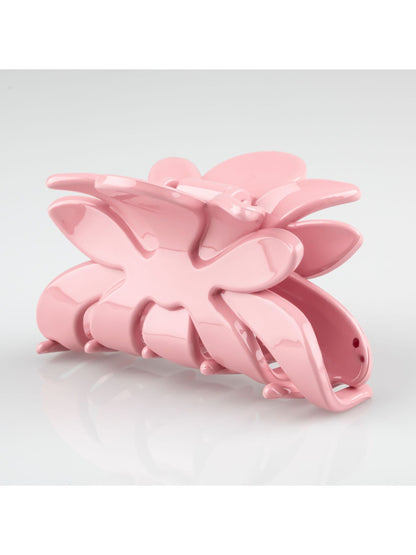 Beau - Minimalist Solid Color Flower Shaped Claw Clip