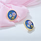 Earedge - Parisian Thin-Wash Floral Stud Earrings