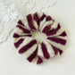 Gifty - Knitted Striped Scrunchie Hair Tie