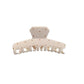 Beau - Curved Geometric Polka Dot Hair Claw Clip