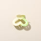 Beau - Gradient Heart Shape PS Alloy Claw Clip