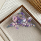 Beau - Petal Shape Acetate Fiber Hair Claw Clip
