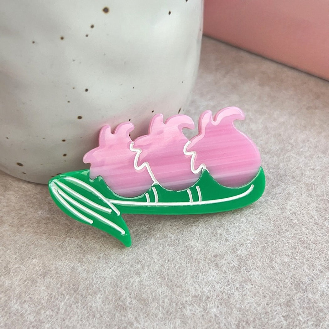 Beau - Pastoral Food and Flower Design Hair Clip