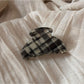 Beau - Black Striped Hair Claw Clip