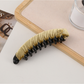 Beau - Curved Velvet Wrapped Hair Clip