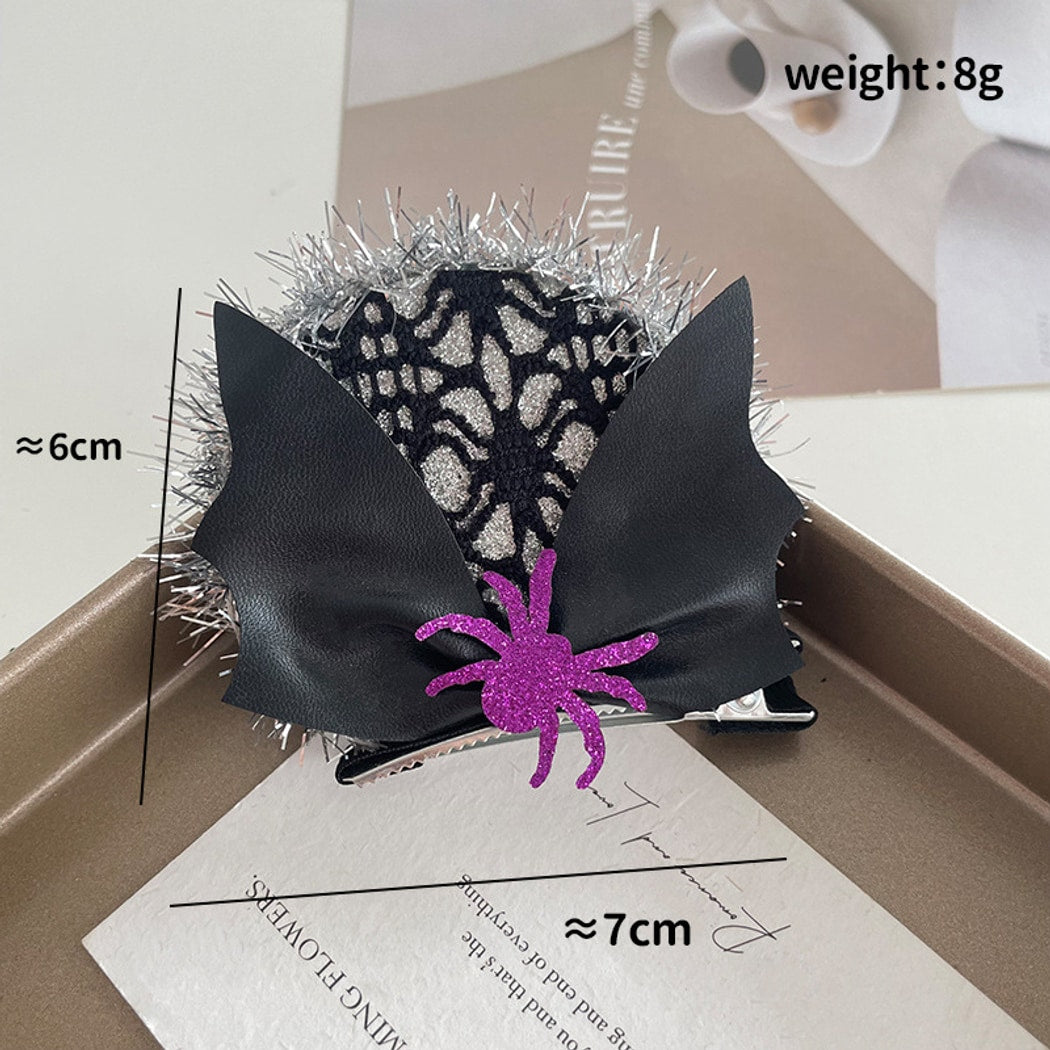 Beau - Halloween Style Funny Bow Pumpkin Hair Clip