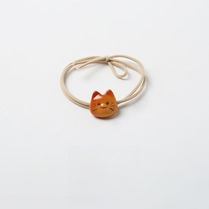 Gifty - Cute Cartoon Cat Face Elastic Hair Tie