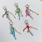 Keypus - Beaded Look Fish Keychain Bag Charm Keychain