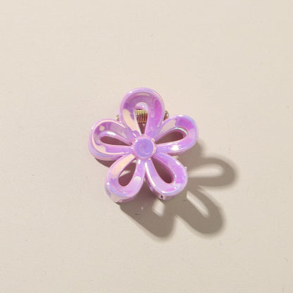 Beau - Glossy Floral PS Hair Accessory Claw Clip