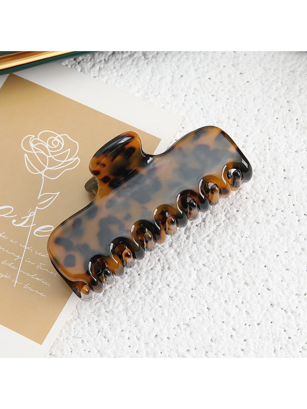 Beau - Ombré Rectangular Claw Clip