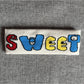 Gifty - Letter Pattern Sports Headband