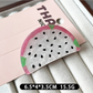 Beau - Geometric Fruit Ring Design PVC Hair Claw Clip