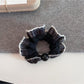 Gifty - Elegant Plaid Patchwork Scrunchie