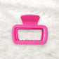Beau - Modern Hollow Square Plastic Hair Claw Clip
