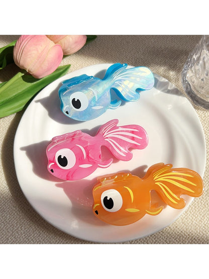Beau - Cute Cartoon Goldfish Hair Clip