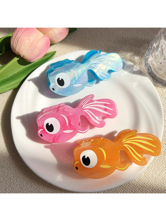 Beau - Cute Cartoon Goldfish Hair Clip