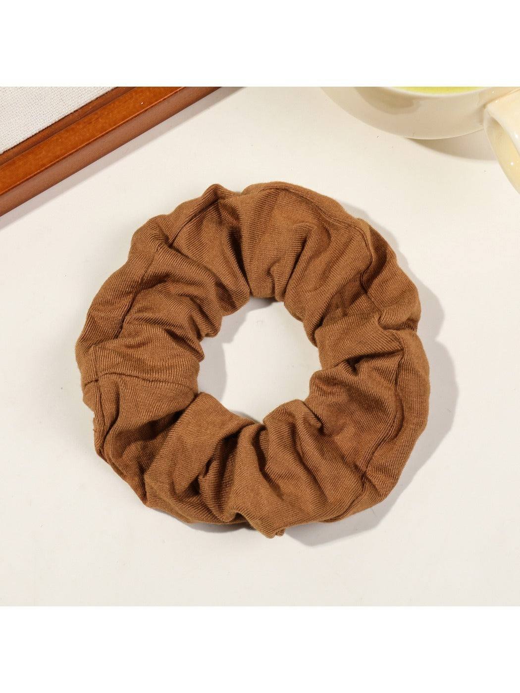 Gifty - Solid Color Pleated Hair Loop