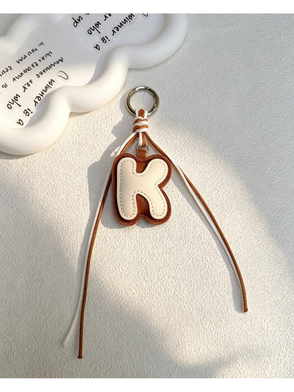 Keypus - Modern Minimalist Letter Bag Charm Keychain