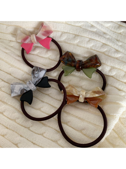 Gifty - Two-Tone Bow Hair Tie
