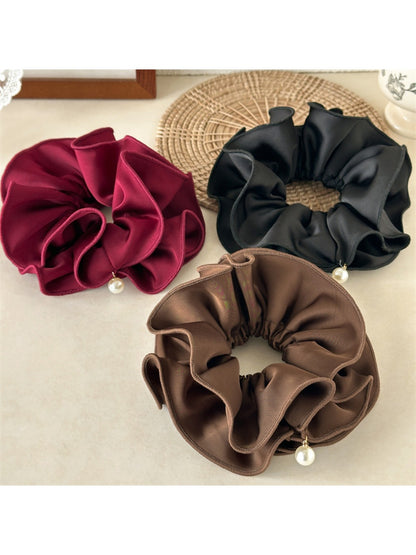 Gifty - Double-Stitched Satin Scrunchie