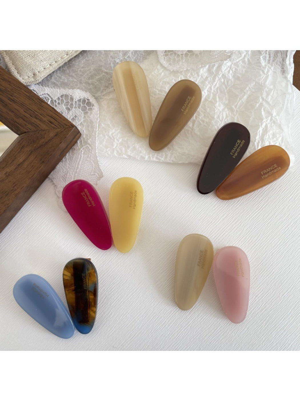 Beau - Minimalist Sweet Waterdrop-Shaped Hair Clip