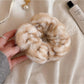 Gifty - Leopard Fluffy Hair Scrunchies Hair Ties