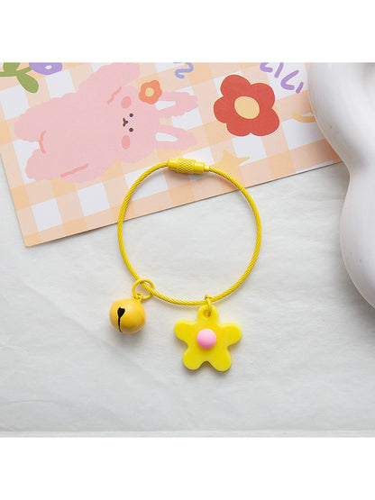 Keypus - Candy-Colored Flower Bell Keychain