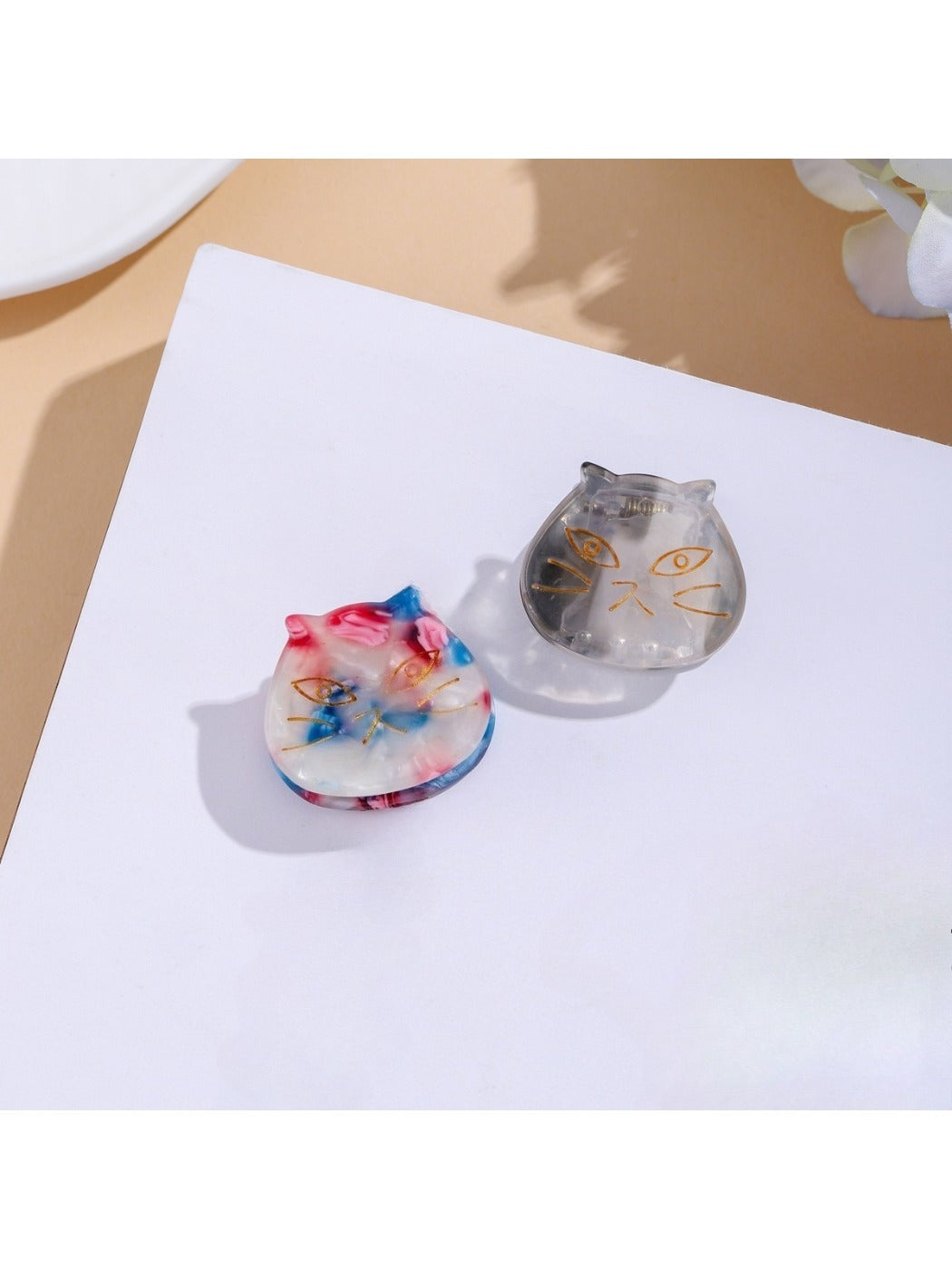 Beau - Whimsical Cat Shaped Hair Clip
