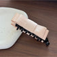 Beau - Sleek Bow Design Plastic Banana Clip