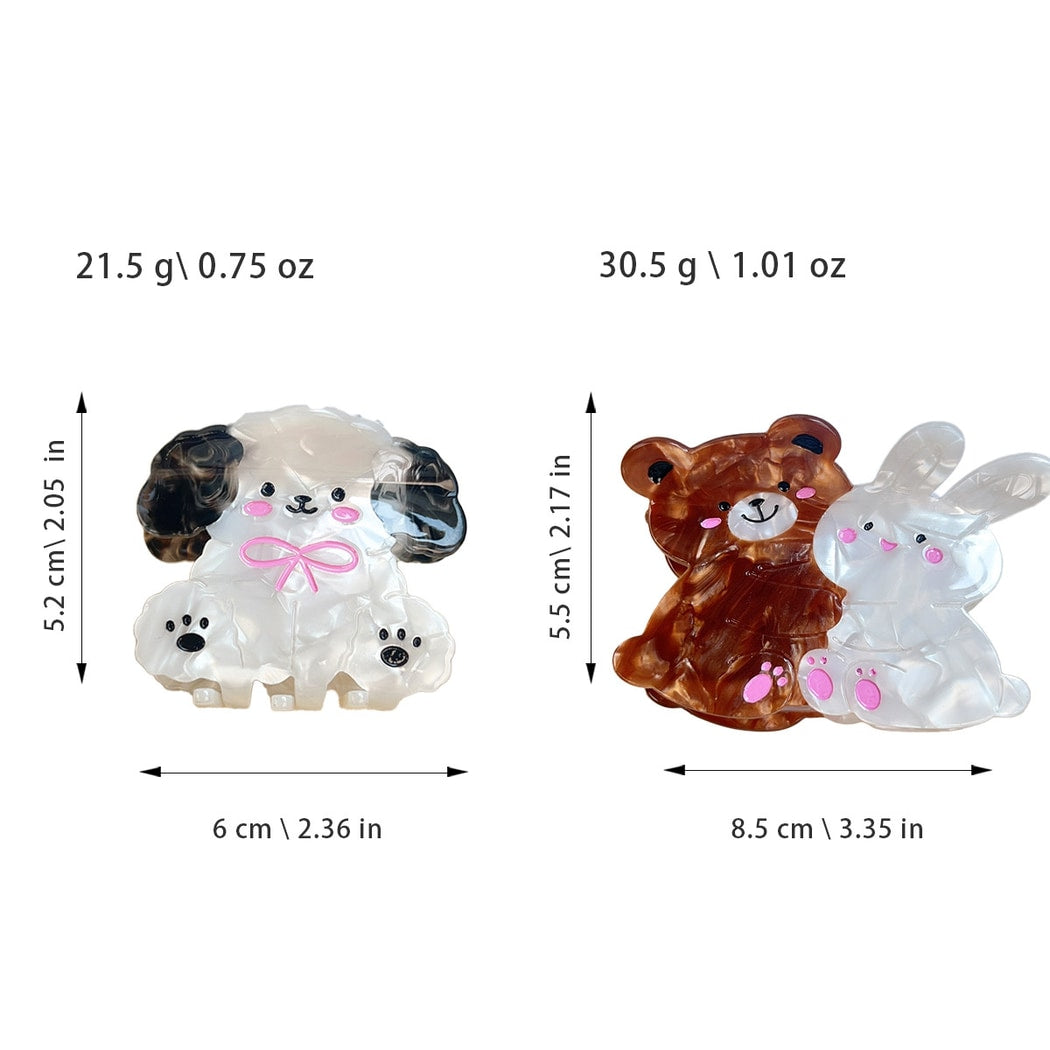 Beau - Cartoon Animal Theme Cute Claw Clip