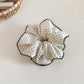Gifty - Ruffled Polka Dot Scalloped Edge Scrunchie