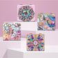 Mirroray - Makeup Theme Cartoon Print Makeup Mirror