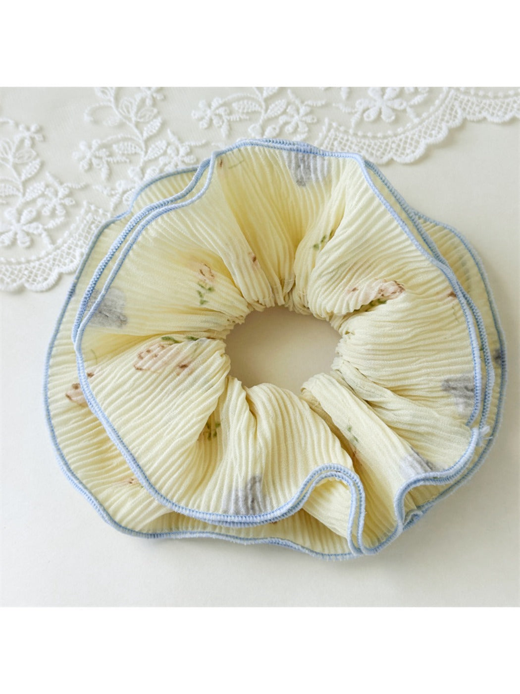 Gifty - Floral Multi Bow Hair Ties