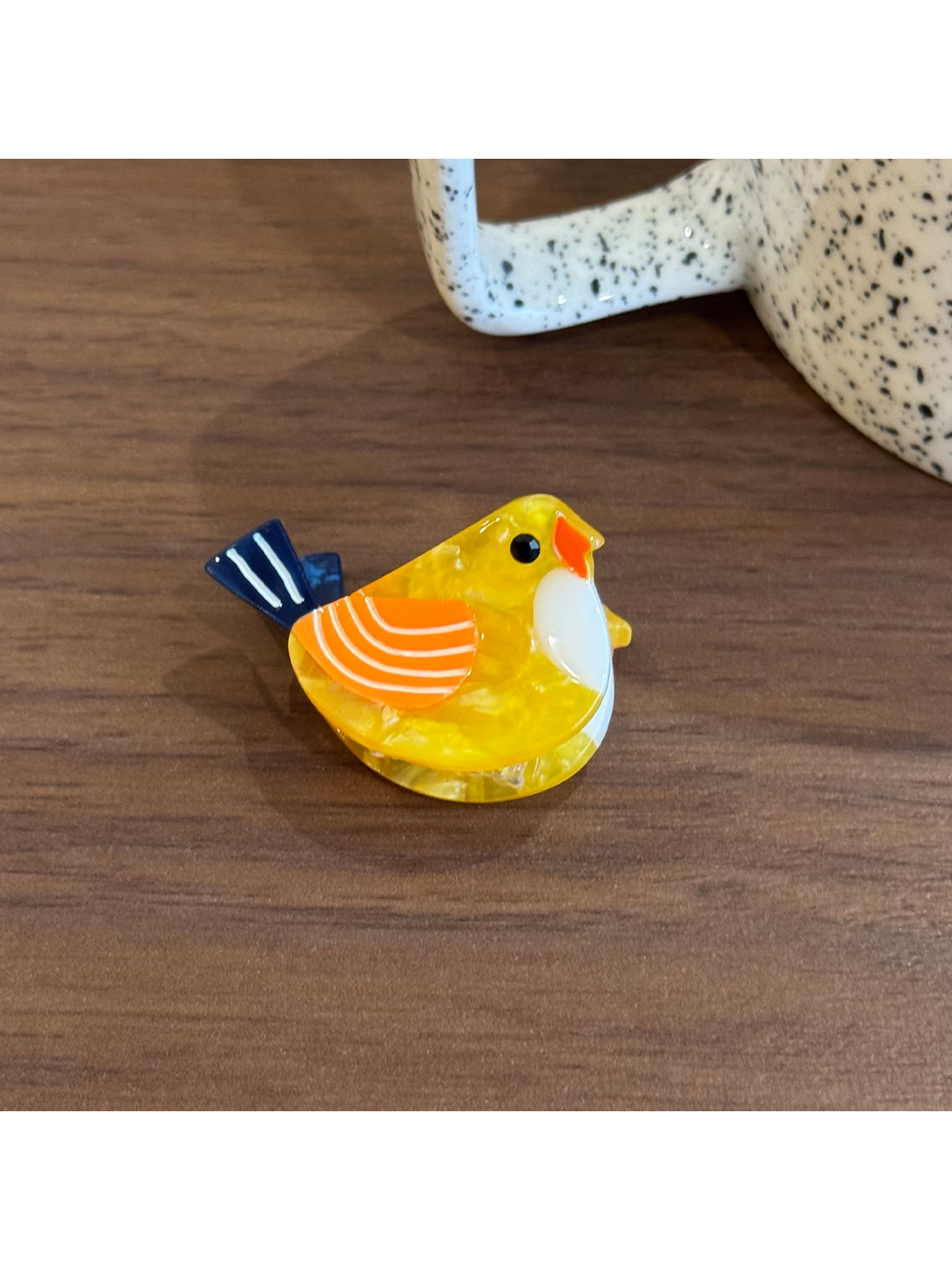 Beau - Cartoon Bird Acetate Claw Hair Clip