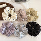 Gifty - Polyester Polka Dot Glossy Finish Scrunchie