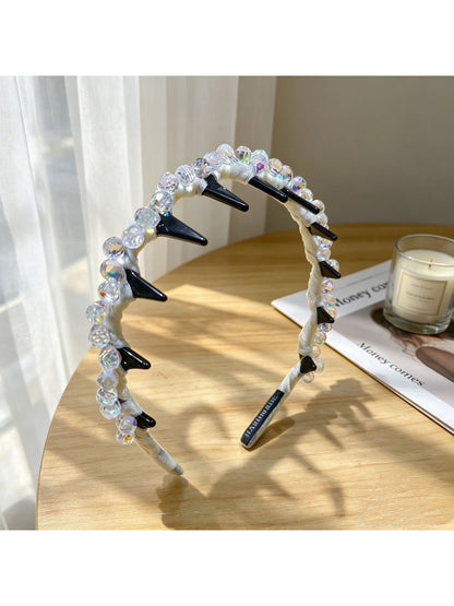 Gifty - Decorative Faceted Bead Fashion Headband