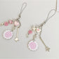Keypus - Rabbit Fish Cake Charm Chain Bag Keychain