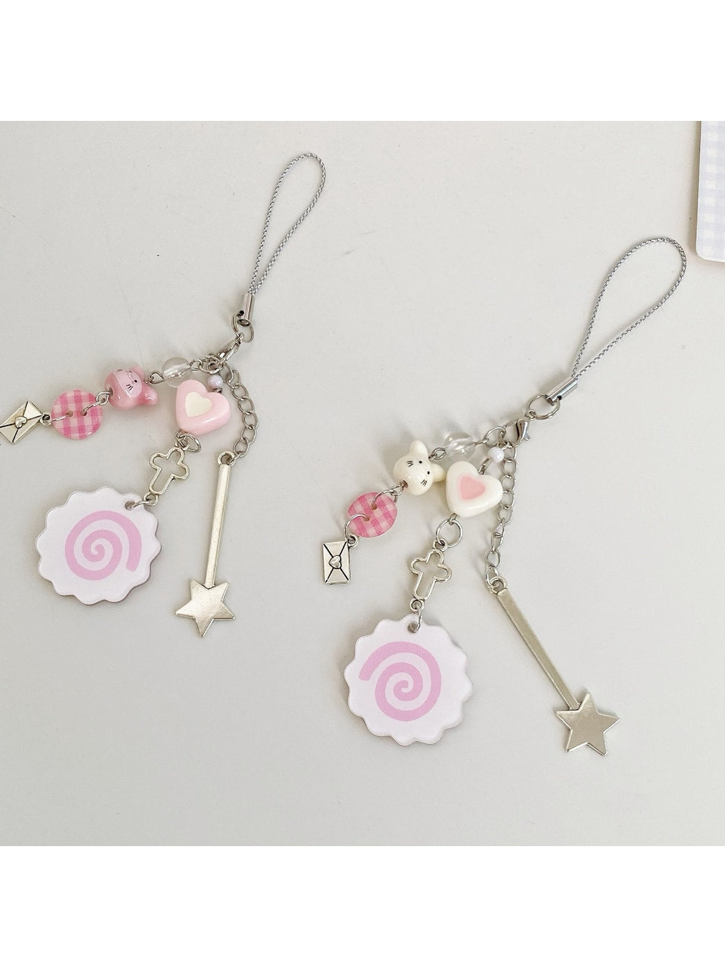 Keypus - Rabbit Fish Cake Charm Chain Bag Keychain