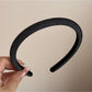 Gifty - Padded Dotted Denim Look Headband