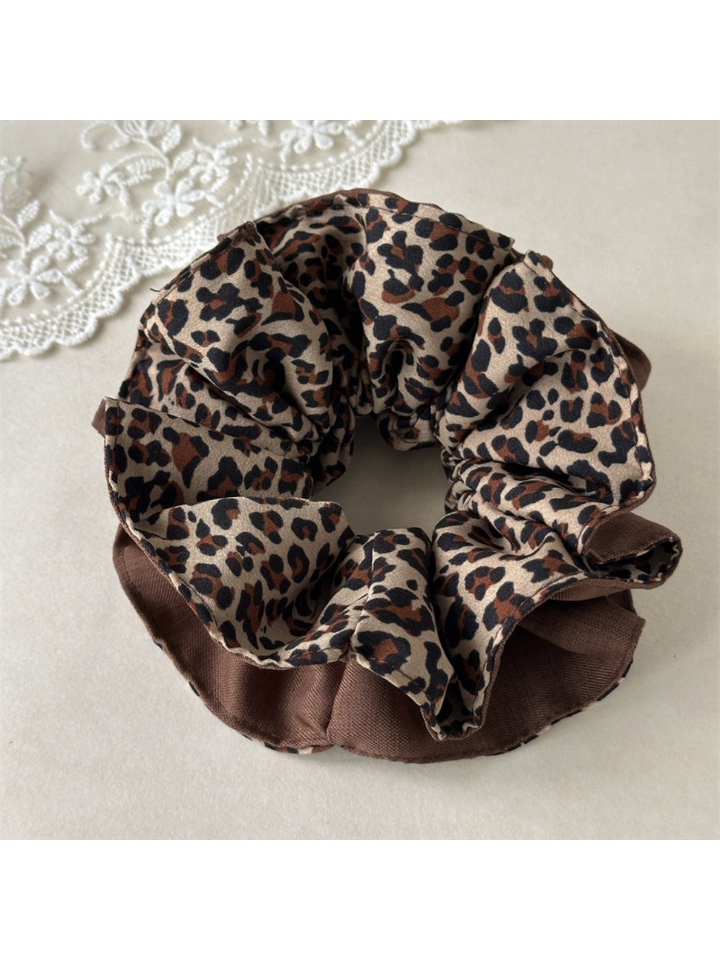 Gifty - Vintage Leopard Print Hair Ties