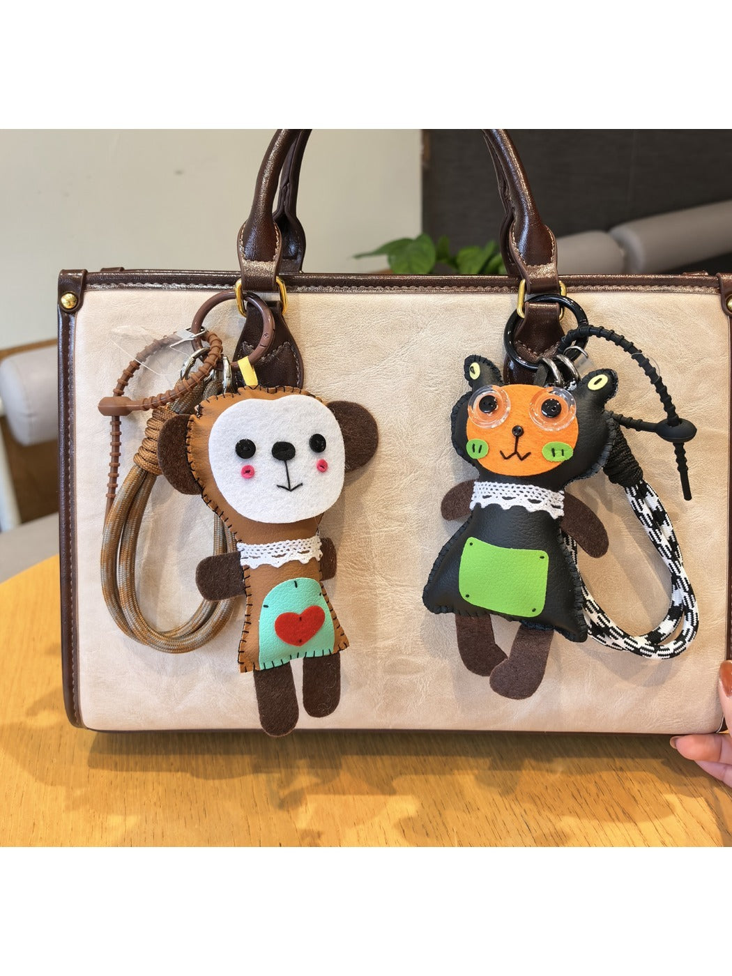 Keypus - Cartoon Animal Shaped Bag Charm Keychain