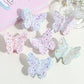 Beau - Printed Butterfly Plastic Fashion Hair Claw Clip