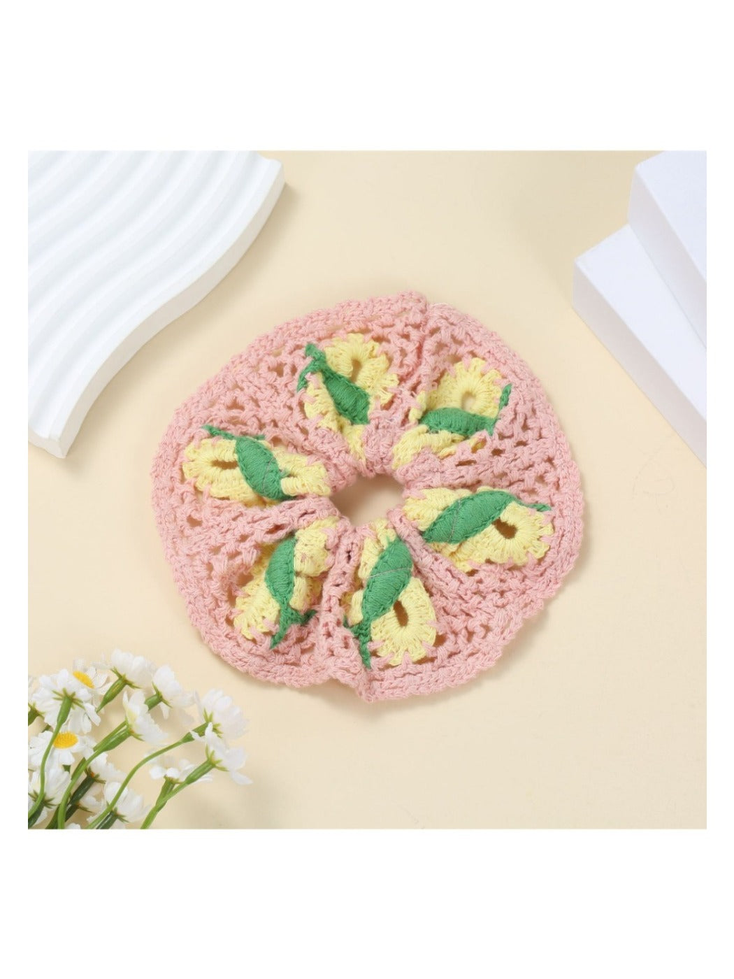 Gifty - Fashionable Knitted Scrunchie Hair Bands